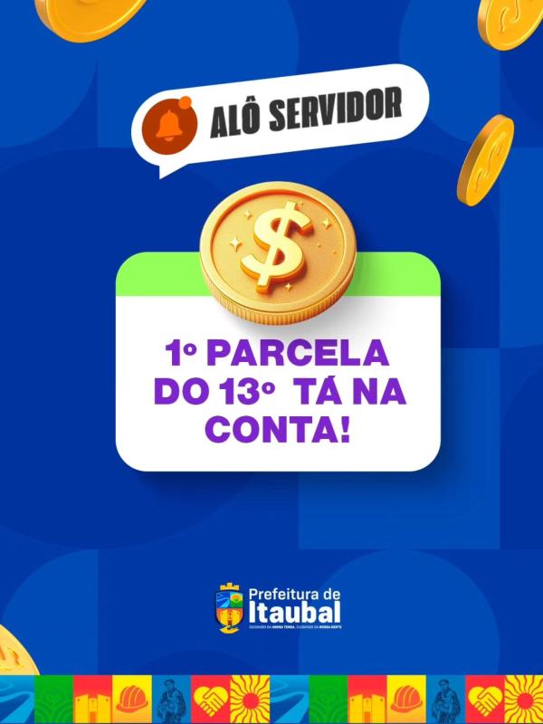 Boas notícias para os nossos servidores!