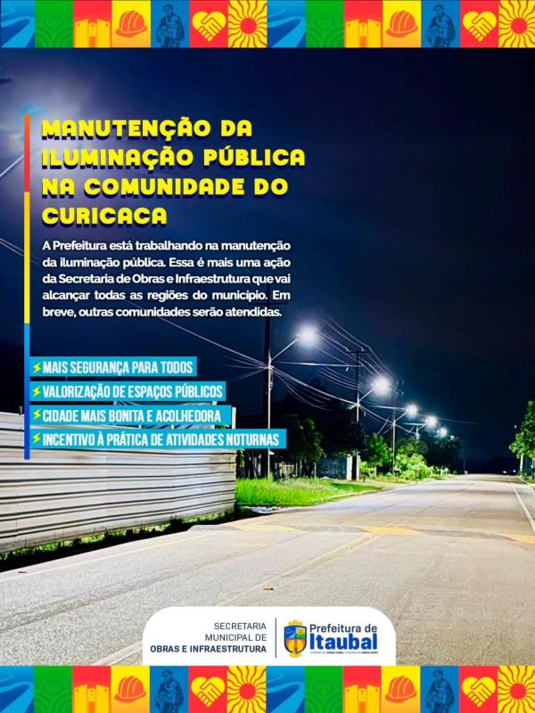 iluminação pública, confere! 