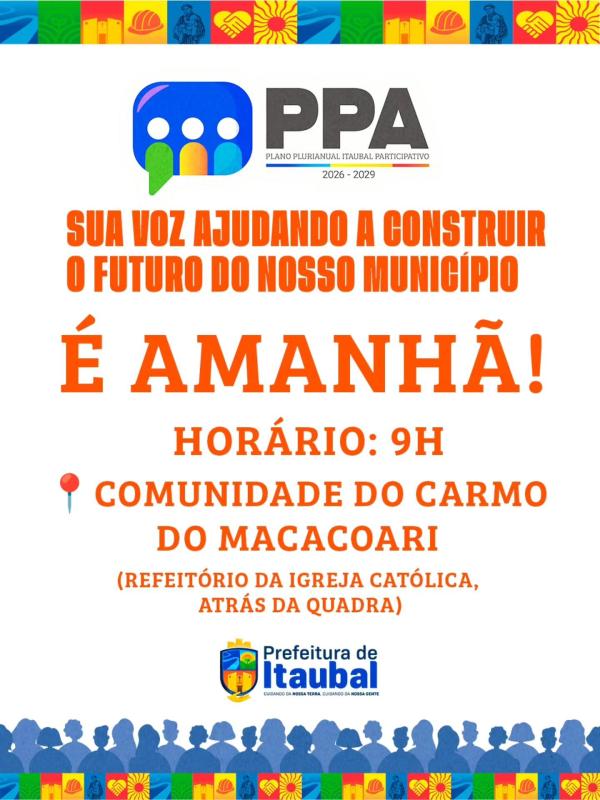 É AMANHÃ!