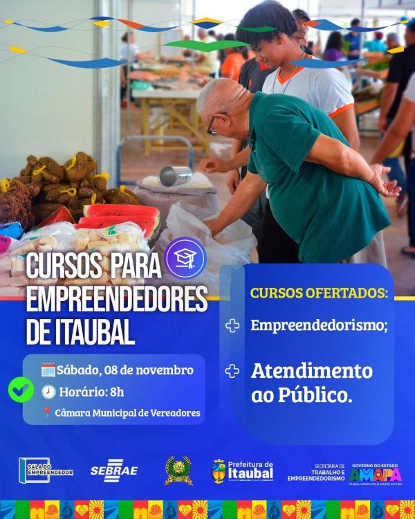 Capacitação para Empreendedores de Itaubal!