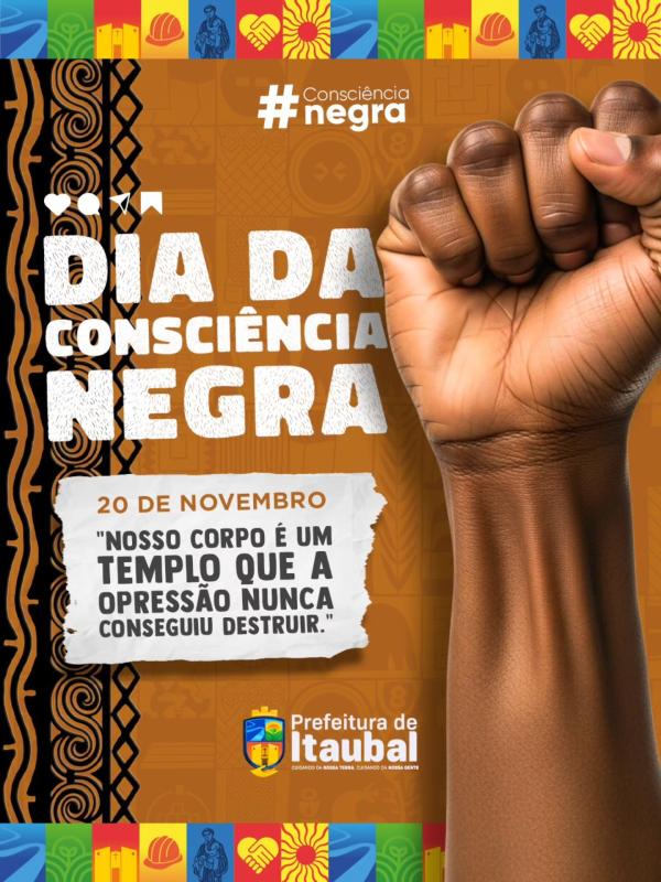 A consciência histórica e de fortalecimento está presente!