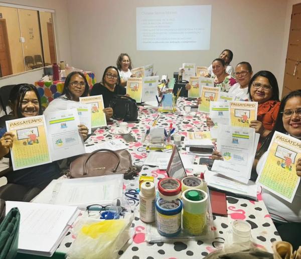 Formação do Pacto pela EJA fortalece a educação em Itaubal