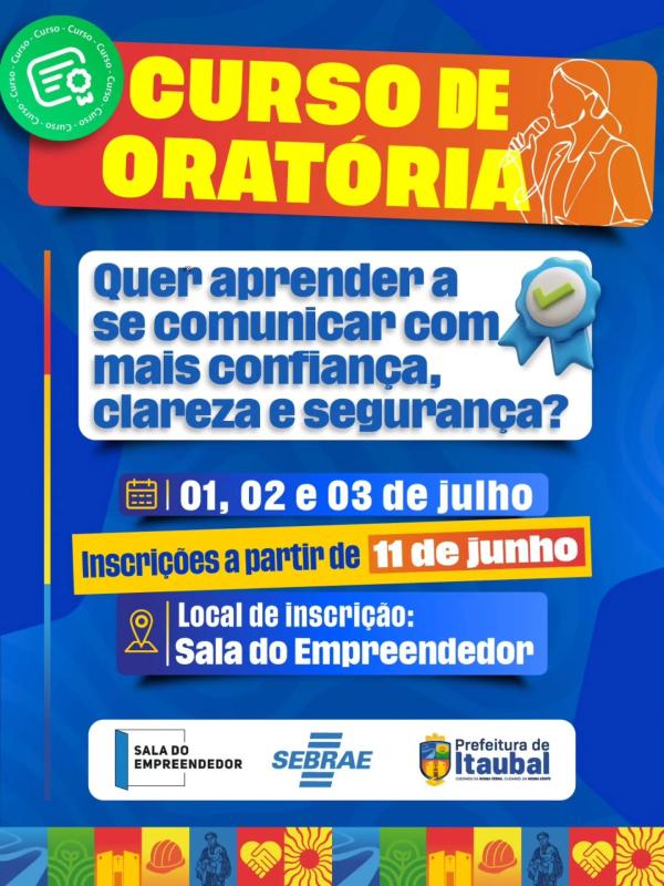 Curso de Oratória.