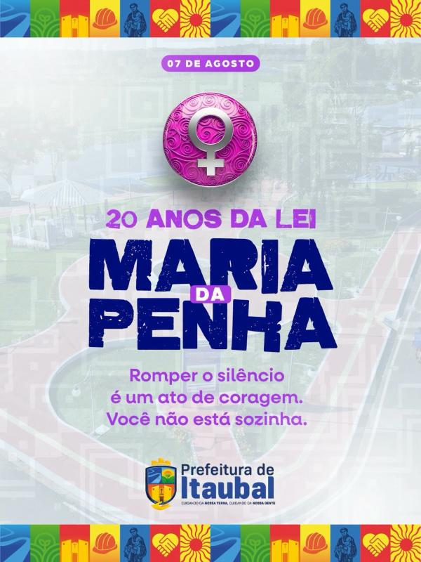 20 anos da Lei Maria da Penha 