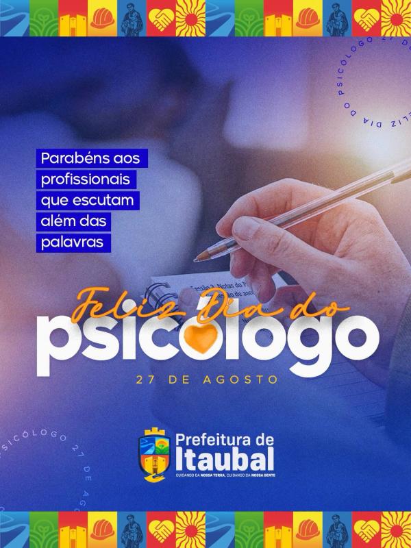Feliz Dia do Psicólogo!