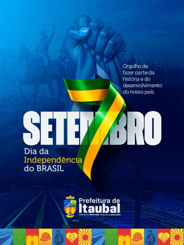 7 de Setembro | Independência do Brasil Uma data que representa nossa história, liberdade e orgulho de ser brasileiro.