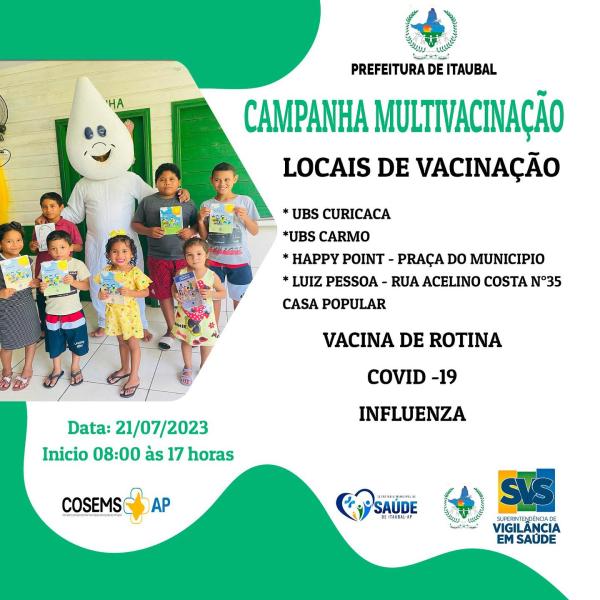 Campanha Multivacinação